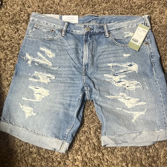 H&M Shorts Hm Mens Jean Shorts Poshmark